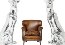 Deko Figur Mosaik Welcome Panther Rechts XL 150cm