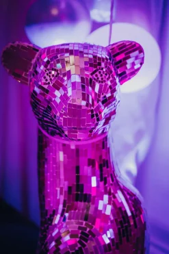 Deko Figur Mosaik Welcome Panther Rechts XL 150cm
