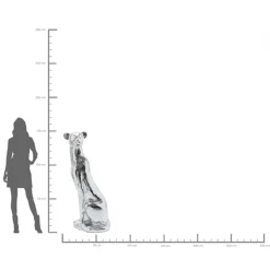 Deko Figur Mosaik Welcome Panther Rechts XL 150cm