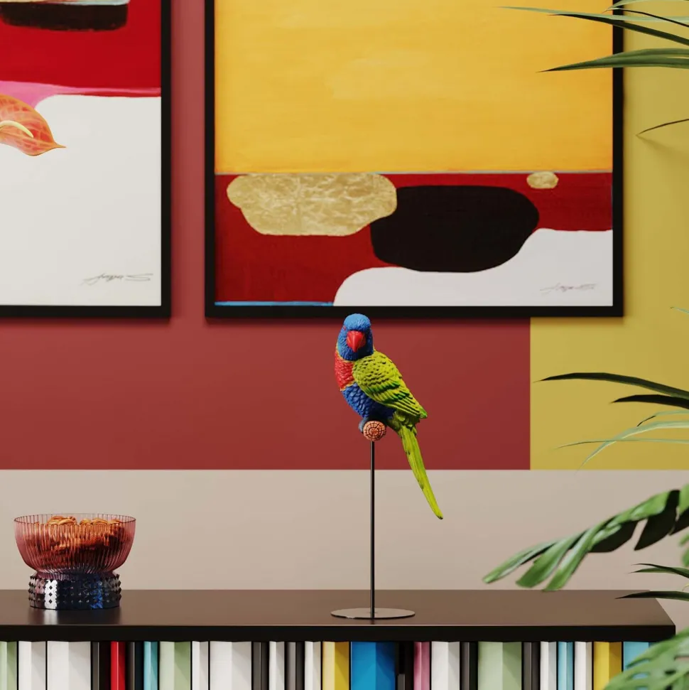 Deko Figur Parrot Grün 36cm