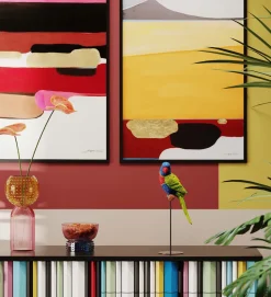 Deko Figur Parrot Grün 36cm