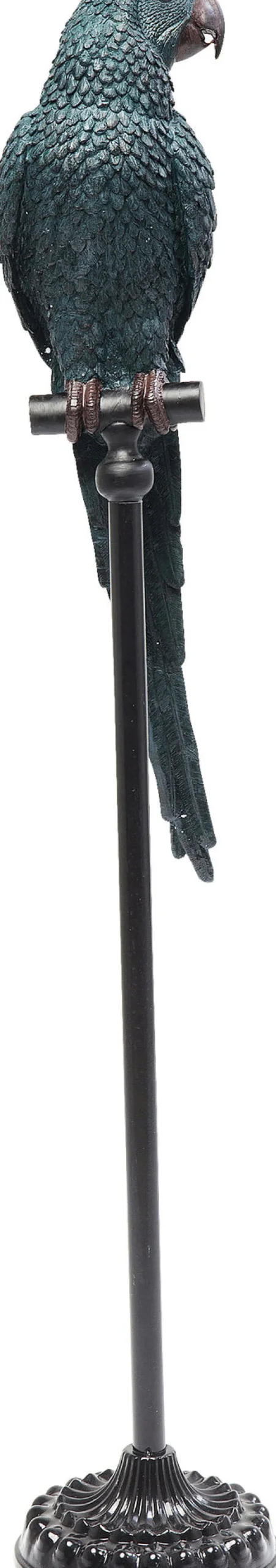 Deko Figur Parrot Petrol