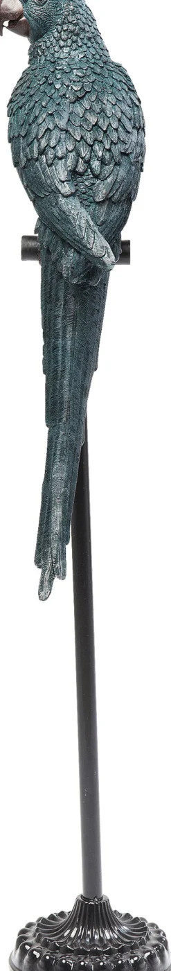 Deko Figur Parrot Petrol