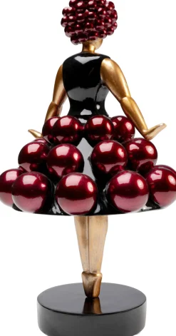 Deko Figur Primaballerina Pom Lila 35cm