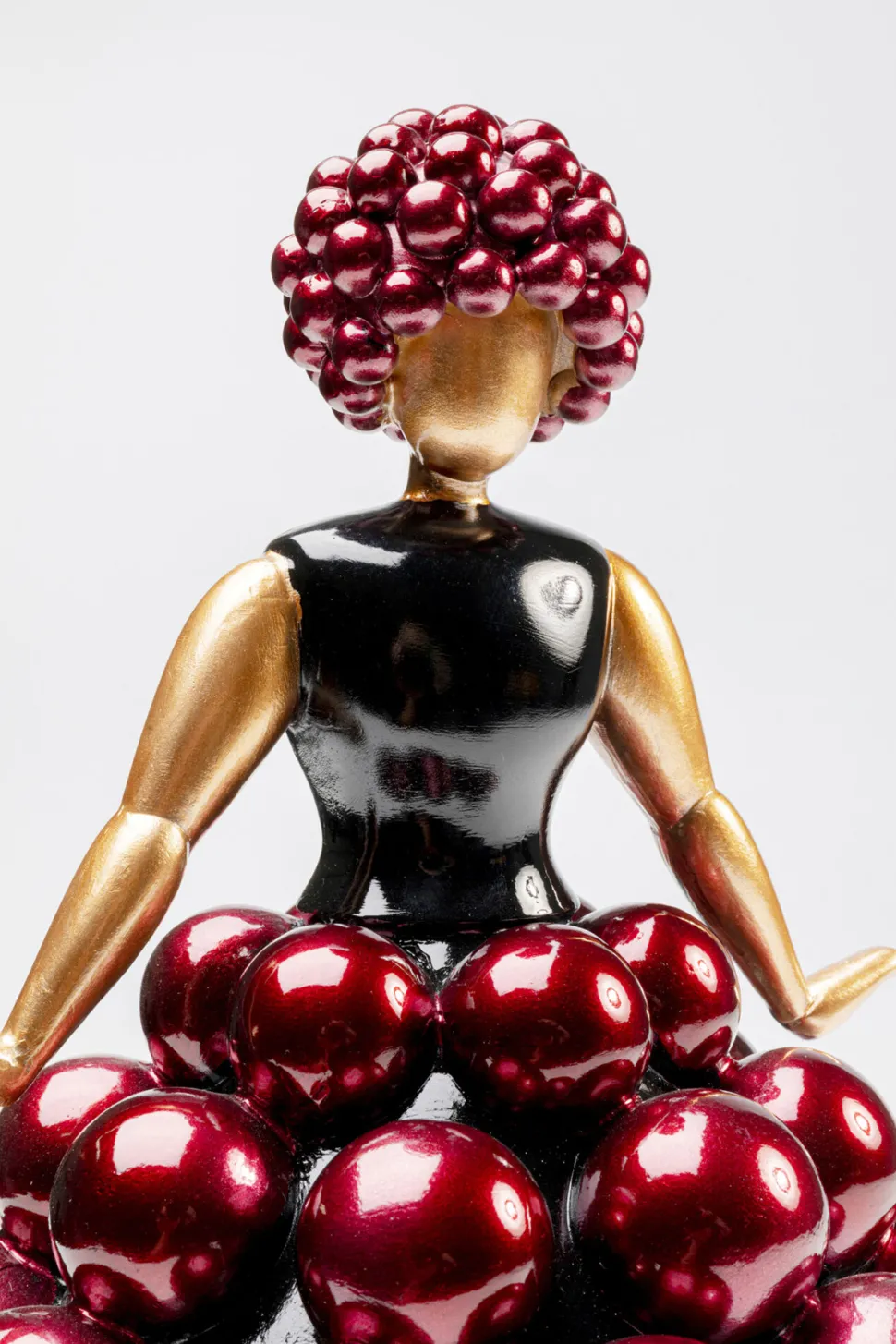 Deko Figur Primaballerina Pom Lila 35cm