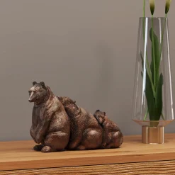 Deko Figur Relaxed Bear Family