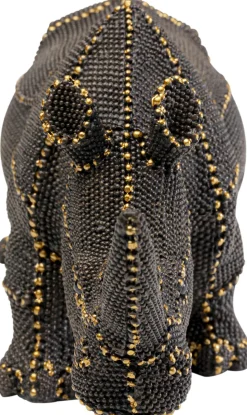 Deko Figur Rhino Rivets Pearls 26cm