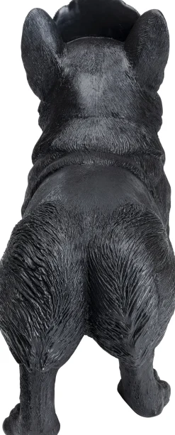 Deko Figur Royal Standing Corgi Schwarz 52cm