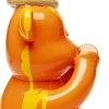 Deko Figur Sitting Gelato Bear Orange 37cm
