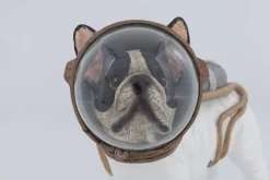 Deko Figur Space Dog 21cm