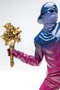 Deko Figur Street Art Bouquet Rainbow 41cm