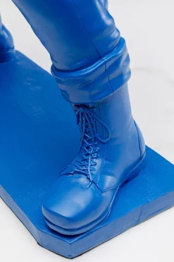 Deko Figur Street Art Bouquet Blau 67cm