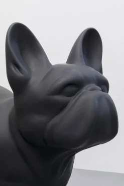 Deko Figur Toto Teen Schwarz Matt 90cm