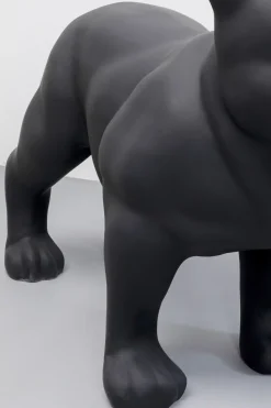 Deko Figur Toto Teen Schwarz Matt 90cm