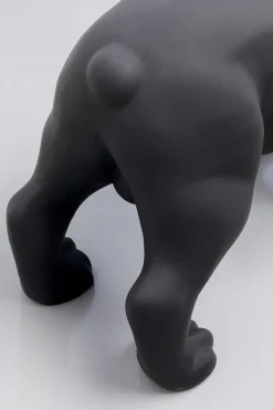 Deko Figur Toto Teen Schwarz Matt 90cm