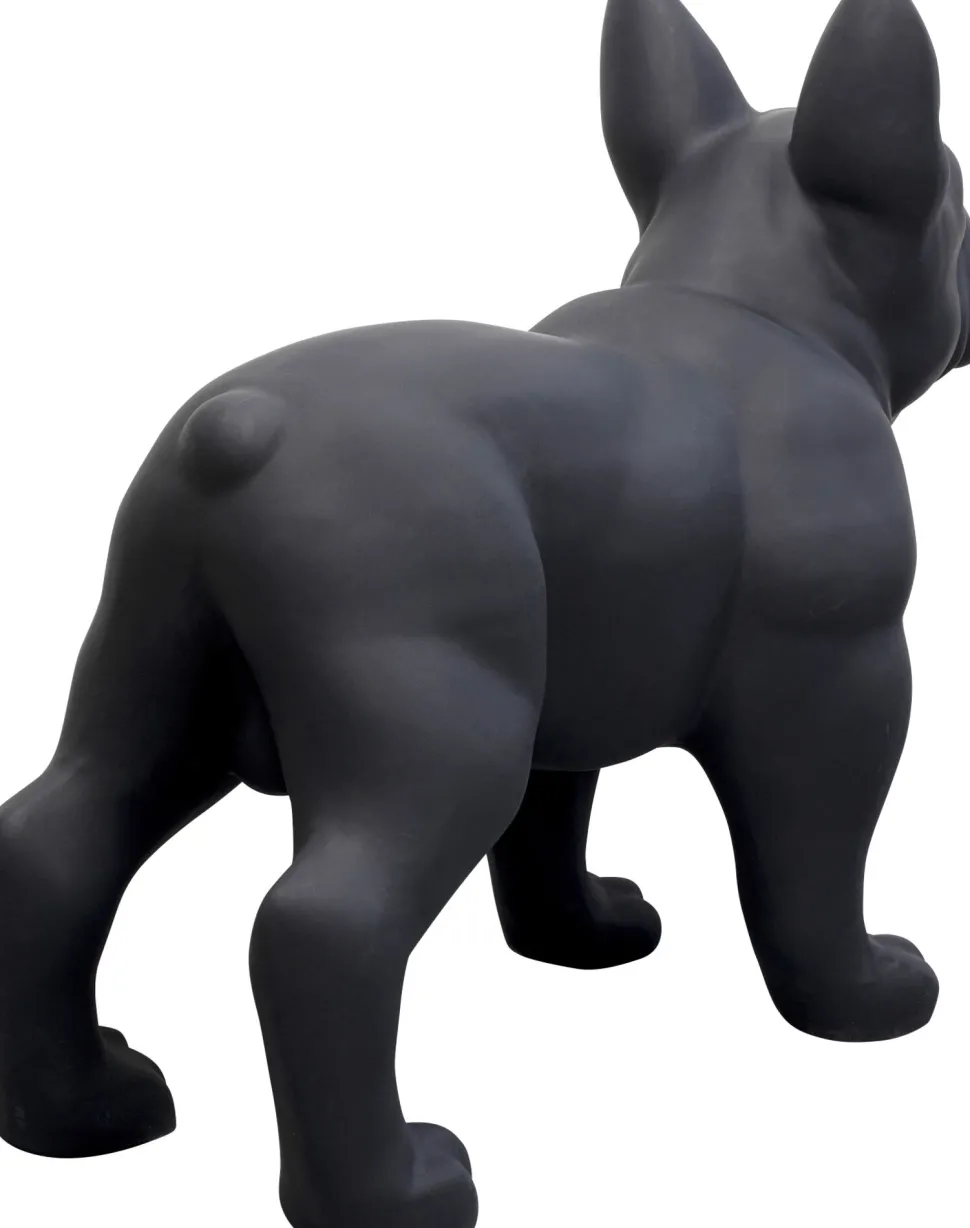 Deko Figur Toto Teen Schwarz Matt 90cm