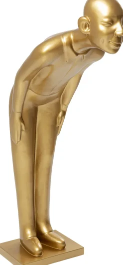 Deko Figur Welcome Guests Gold XL