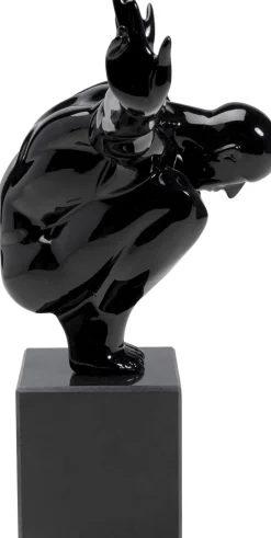 Deko Objekt Athlet Schwarz 75cm