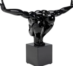 Deko Objekt Athlet Schwarz 75cm