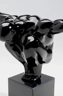 Deko Objekt Athlet Schwarz 75cm