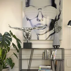 Deko Objekt Athlete XL Silber