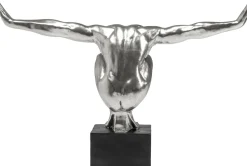Deko Objekt Athlete XL Silber