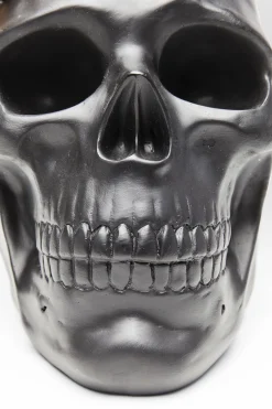 Deko Objekt Flower Skull 22cm