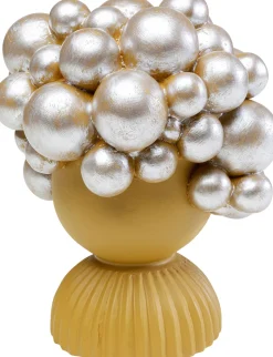 Deko Objekt Hairstyle Gelb 19cm