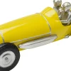 Deko Objekt Racing Car Gelb 9cm