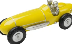 Deko Objekt Racing Car Gelb 9cm