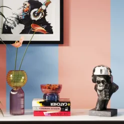 Deko Objekt Thinking Gorilla Head 49cm