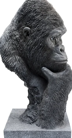 Deko Objekt Thinking Gorilla Head 49cm