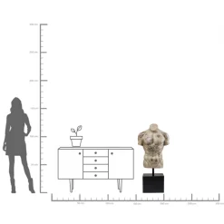 Deko Objekt Torso Tattoo