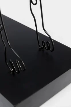 Deko Objekt Wire Attack Dog 36cm