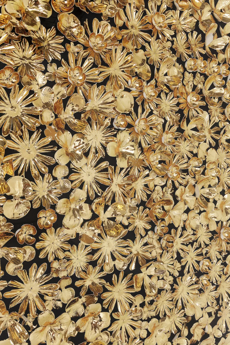 Deko Rahmen Gold Flower 120x120cm