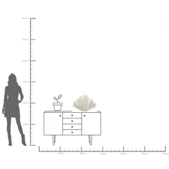 Deko Vase Concha 57cm