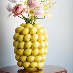 Deko Vase Lemon Juice 40cm