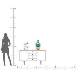 Deko Vase Lizy Shine Multi 50cm