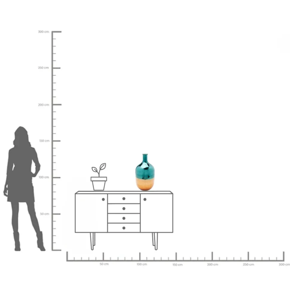 Deko Vase Lizy Shine Multi 50cm