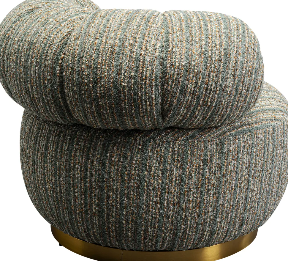 Drehsessel Couture Stripes Blau