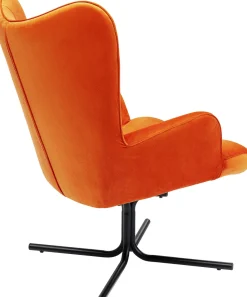 Drehsessel Oscar Velvet Orange
