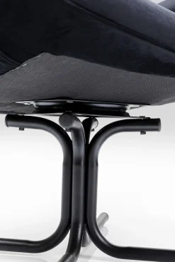 Drehsessel Oscar Velvet Schwarz