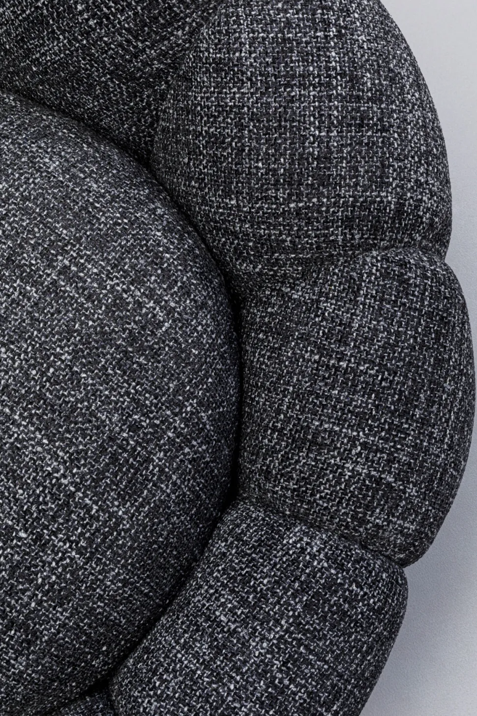 Drehsessel Peppo Bloom Melange Schwarz