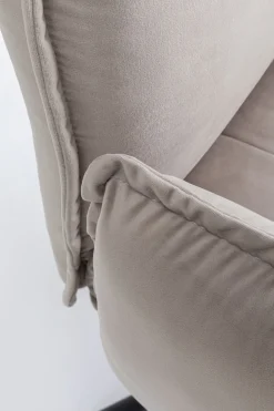 Drehstuhl mit Armlehnen Chelsea Grau