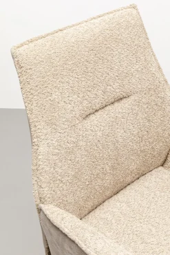 Drehstuhl mit Armlehnen Liverpool Greige