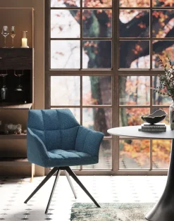 Drehstuhl Thinktank Blau