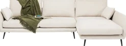 Ecksofa Amalfi Rechts Creme 275cm