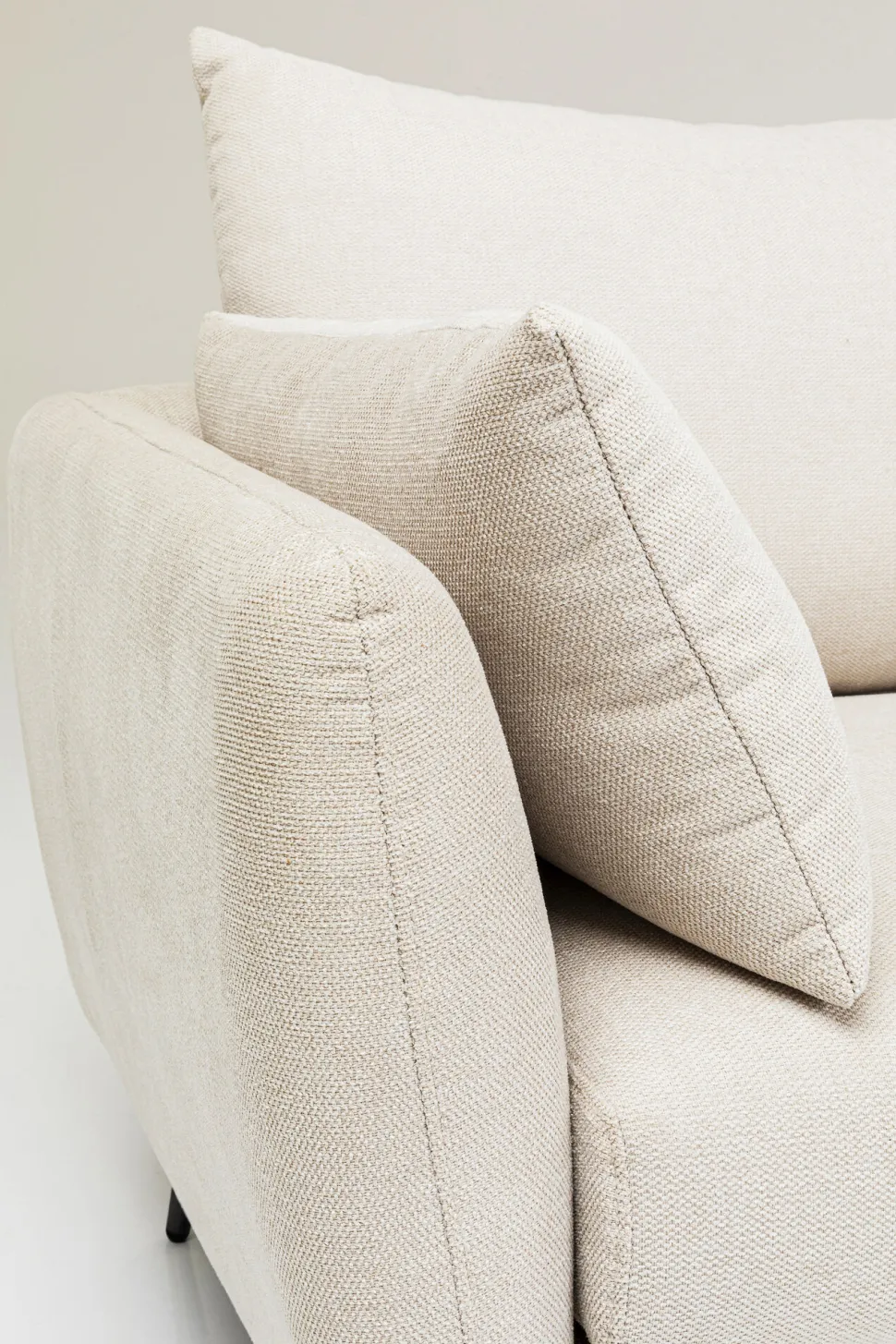Ecksofa Amalfi Rechts Creme 275cm