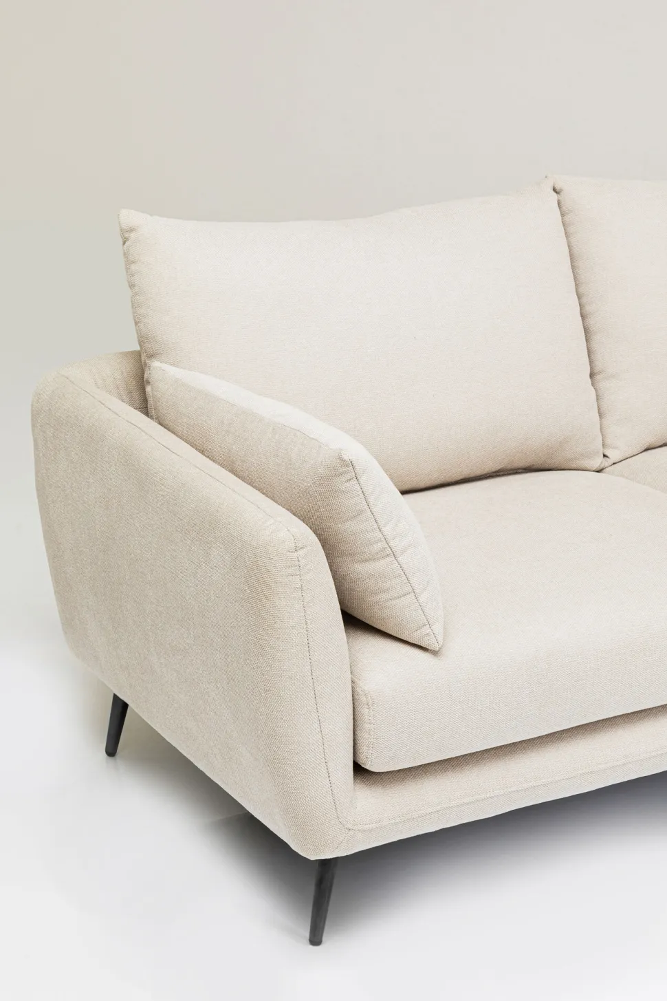 Ecksofa Amalfi Rechts Creme 275cm