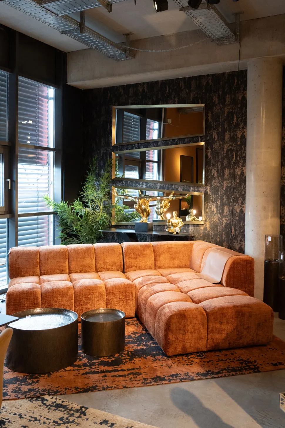 Ecksofa Belami Rost Links 265cm